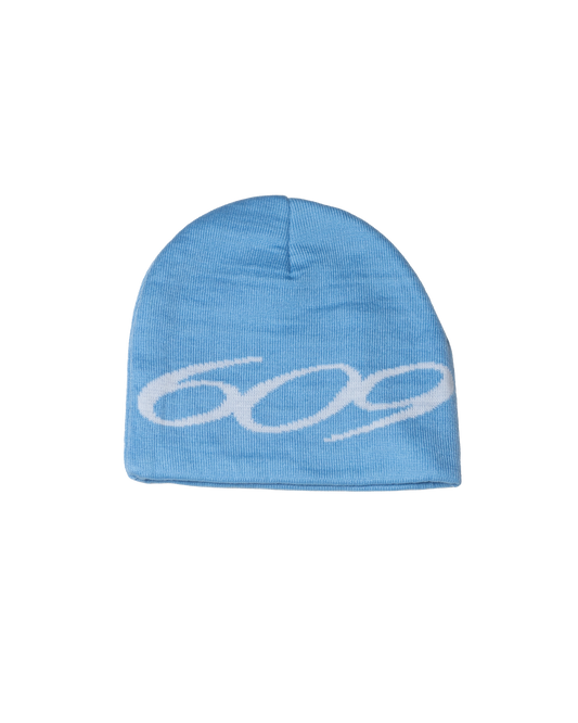 609 LIGHT BLUE BEANIE