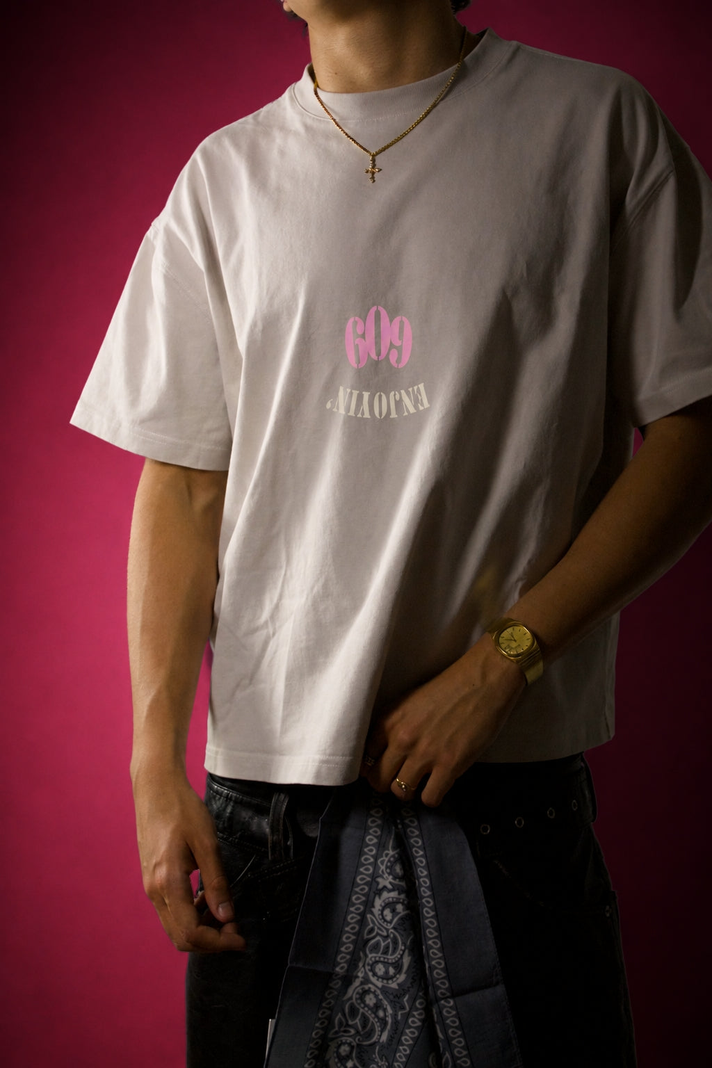609 GREY T-SHIRT